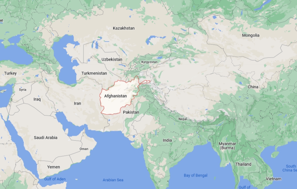 Afghanistan Map