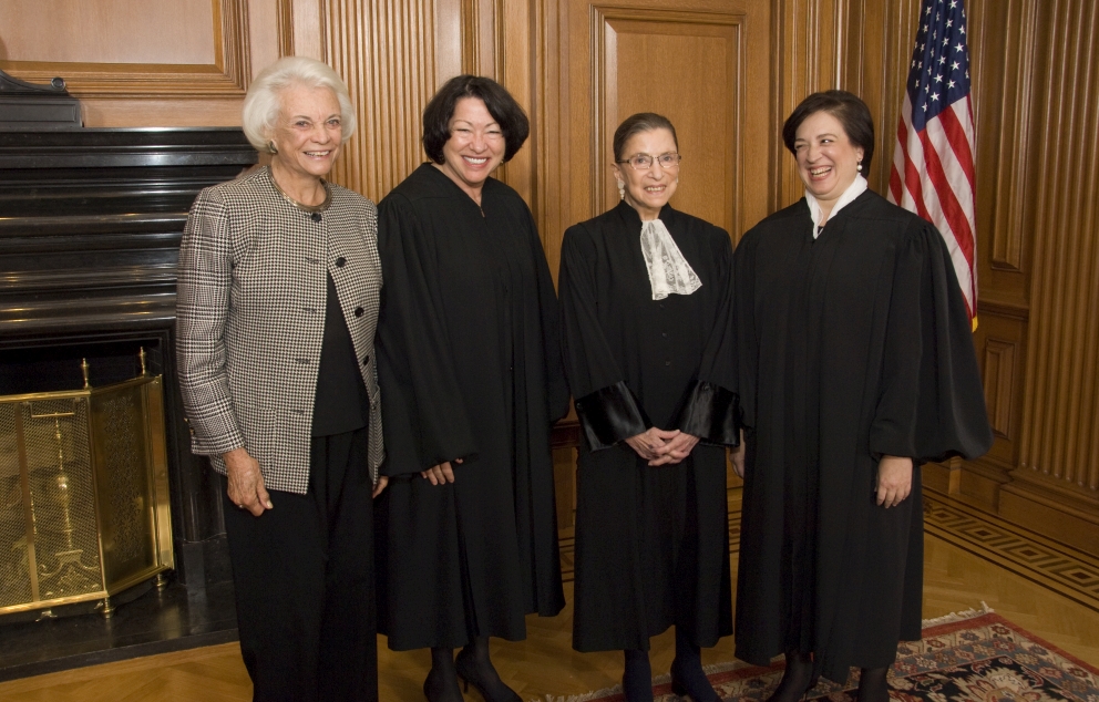 OConnor Sotomayor Ginsburg and Kagan